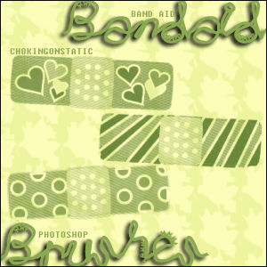 band aid brushes by chokingonstatic on DeviantArt