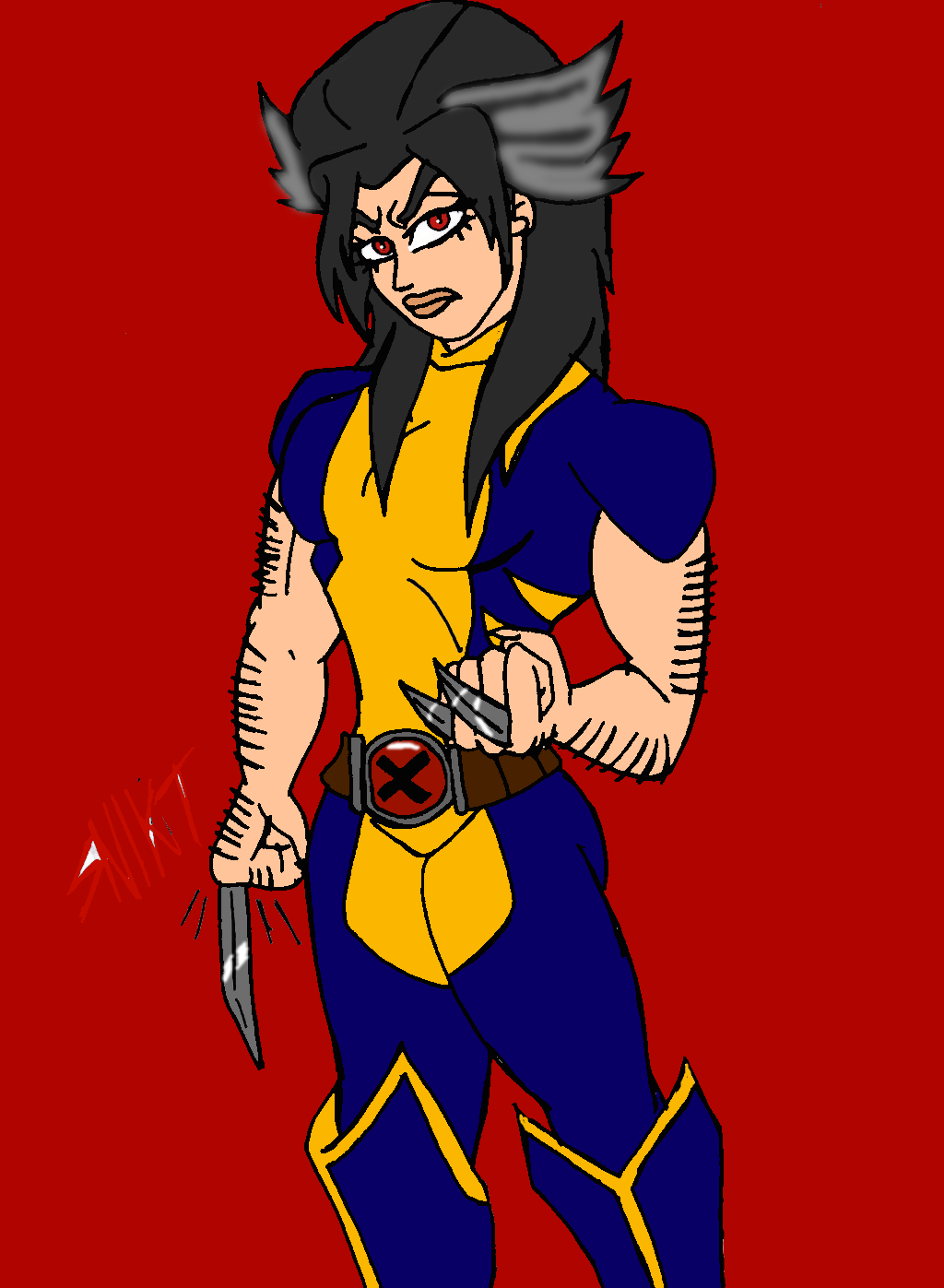 X-23: Wolvie Beast LV.1 by Breezykiid94 on DeviantArt