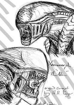 Xenomorph sketches