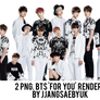 [RENDER] #05PACK BTS by jjangsaebyuk