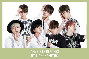 [RENDER] #13PACK BTS by jjangsaebyuk