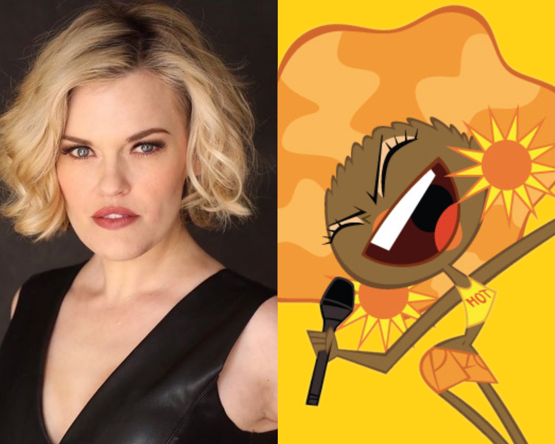 Kari Wahlgren as the Voice of The Sun by prettyprejoy on DeviantArt