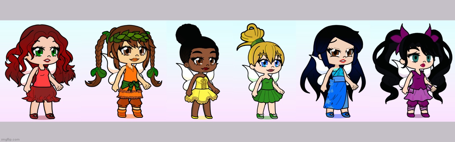 Tinker Bell and her Fairy Friends Disney Fairies by prettyprejoy on ...