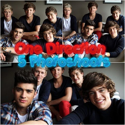 Pack photoshoot One Direction