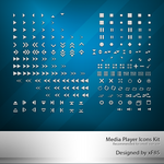 Media Player Icons Kit by xF85