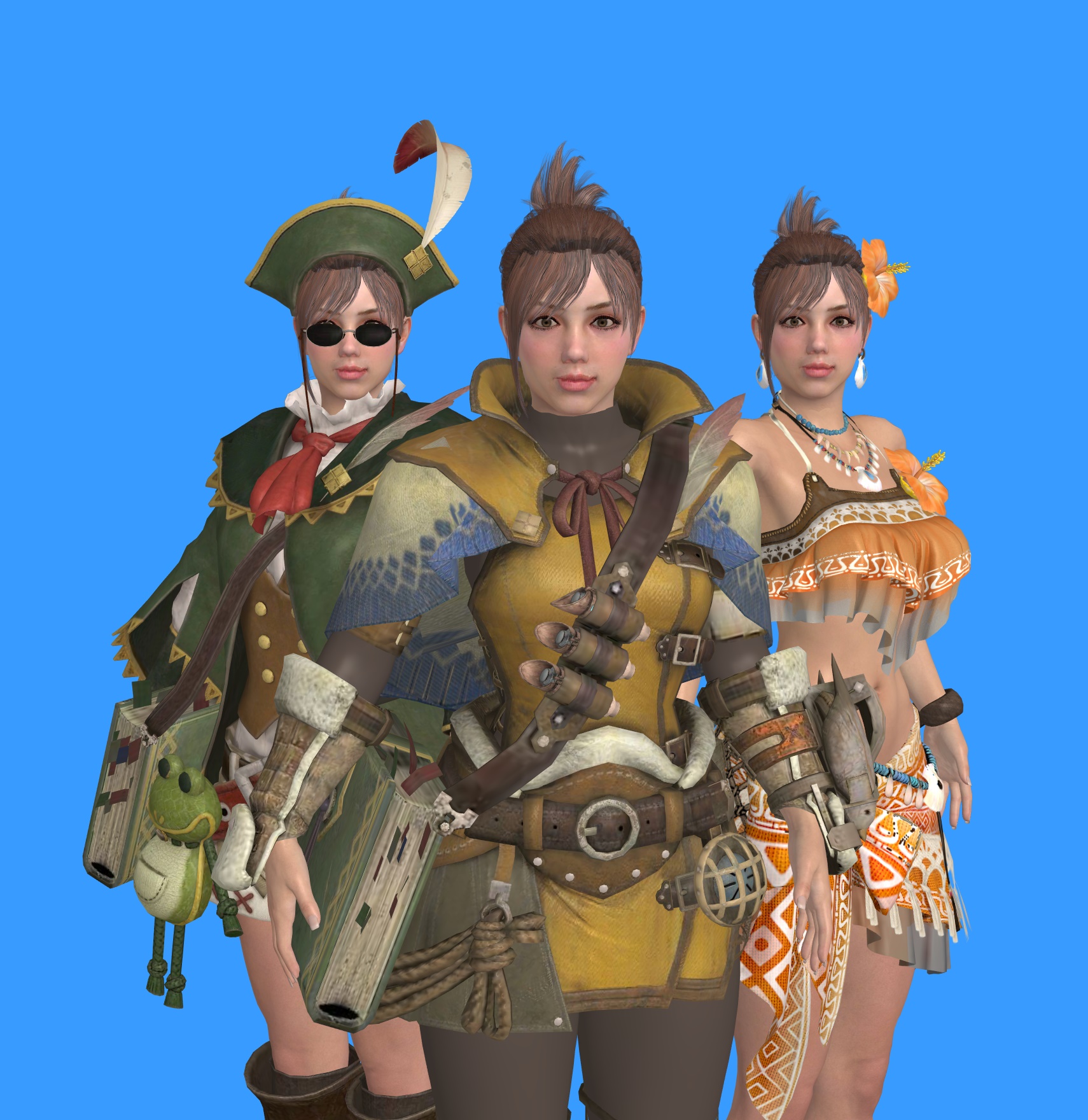The Handler from Monster Hunter World REUPLOAD! by CharlesWS on DeviantArt