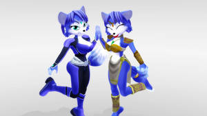 (MMD/SF) Krystals (Assault and Adventure)- DL by SchattenKitsune666 on