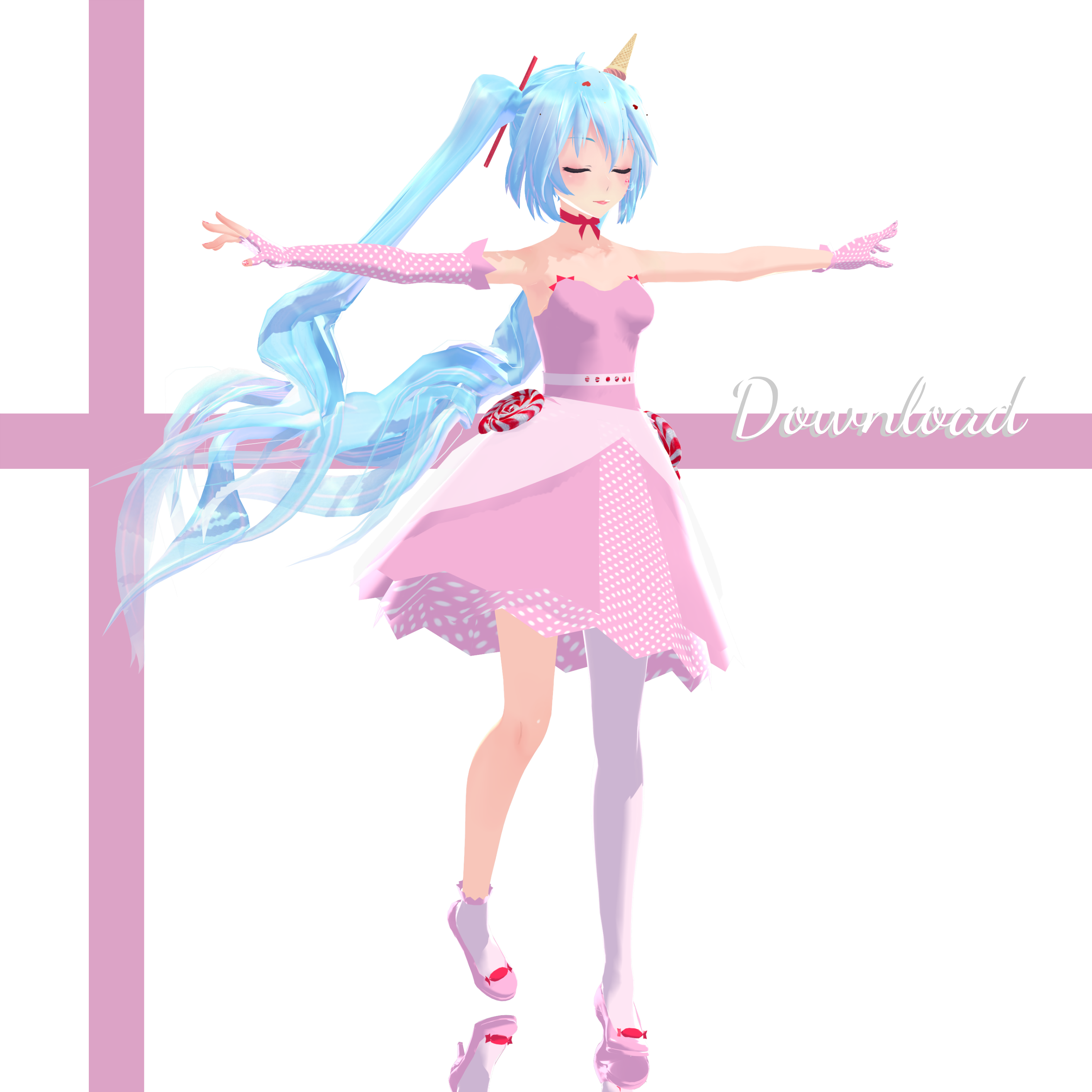 Candy World Miku ..Dl.. by Espirea on DeviantArt