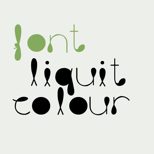 font liquit colour