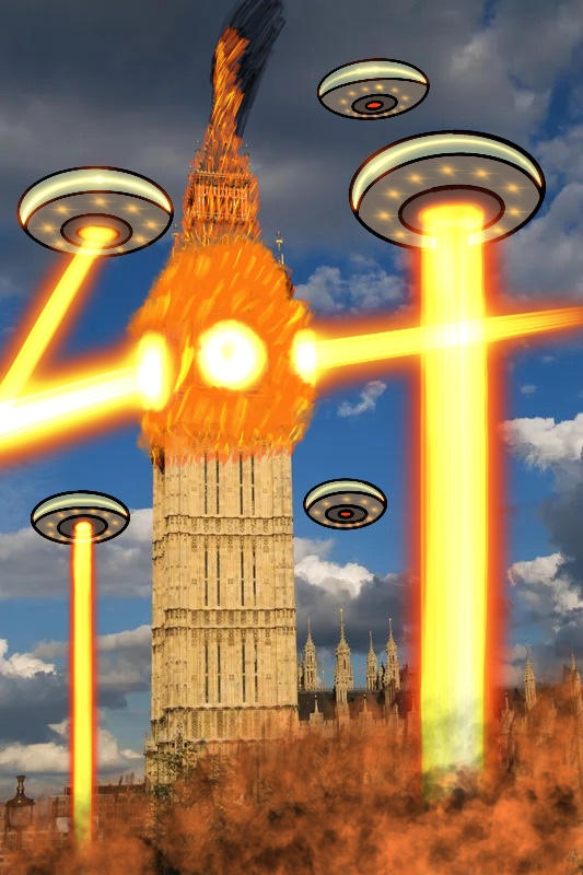 Aliens attack London by UprisingStar on DeviantArt
