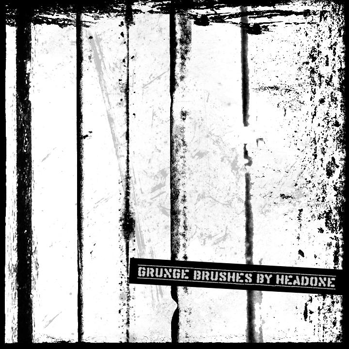 Grunge brushes by headone on DeviantArt