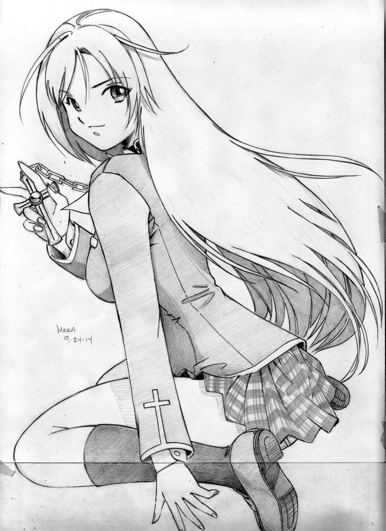 Rosario + Vampire Moka by Jinath on DeviantArt