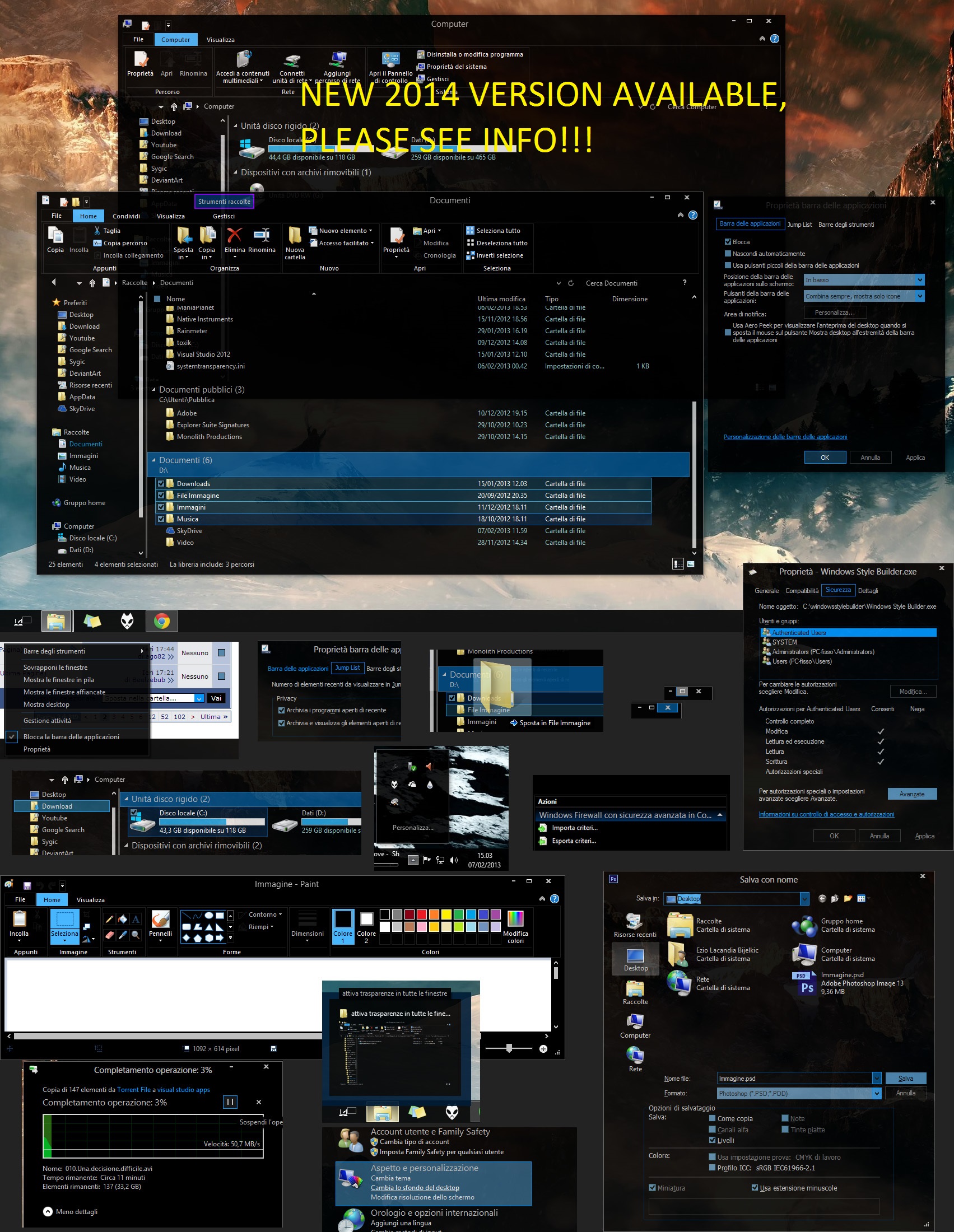 Abisso (dark Visual Style Windows 8.1 Upd.1) Upd13