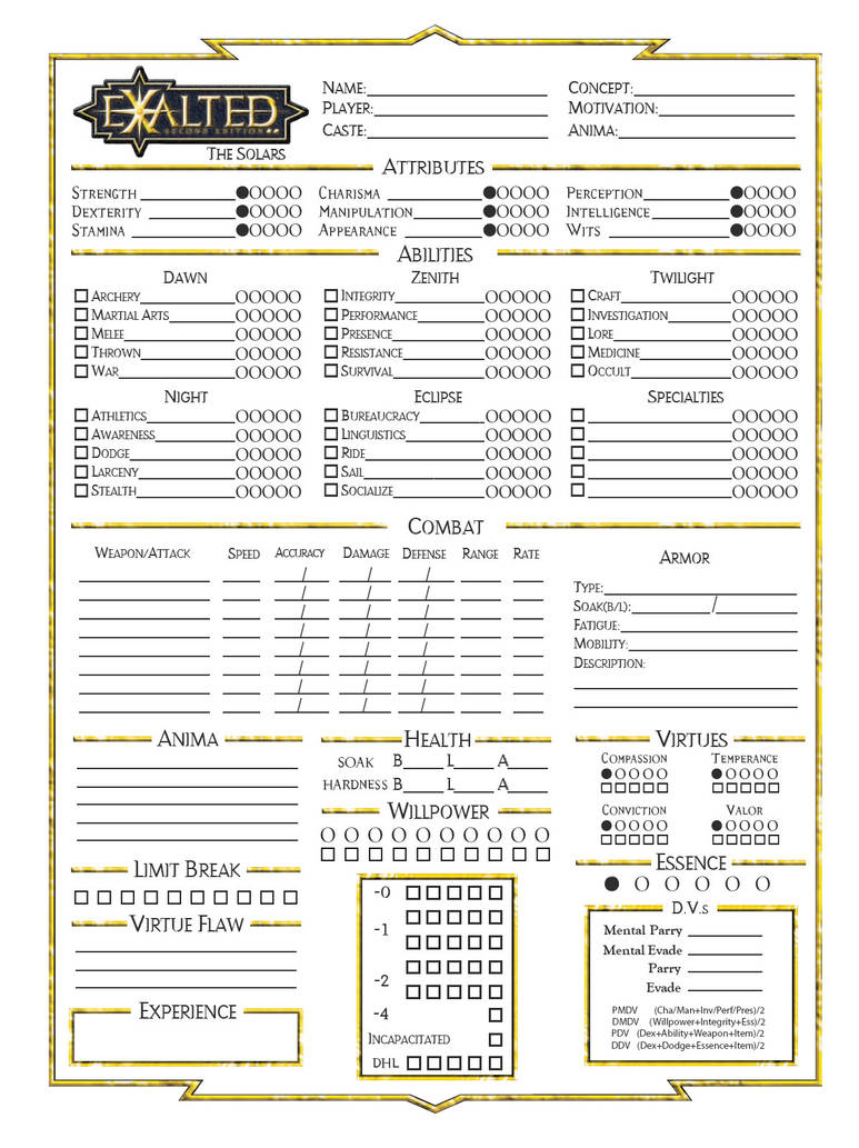Exalted Sidereals Pdf
