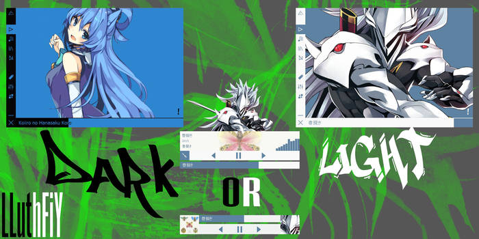 Dark or Light minimalist