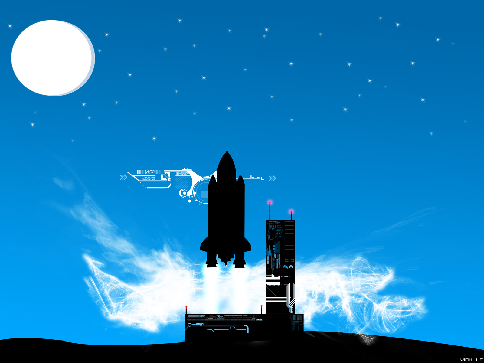 Rocket Ship Wallpaper by vinh291 on DeviantArt