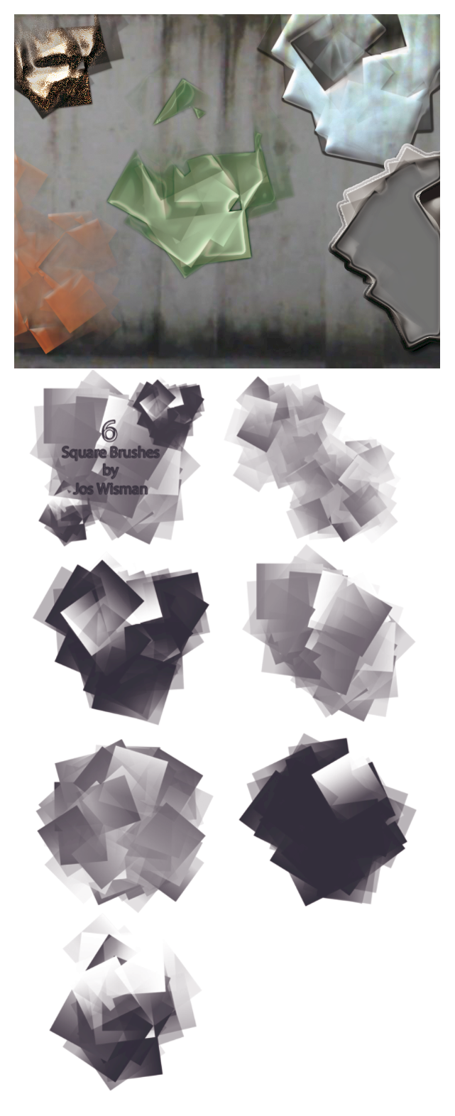6 Square Brushes by Wisj on DeviantArt