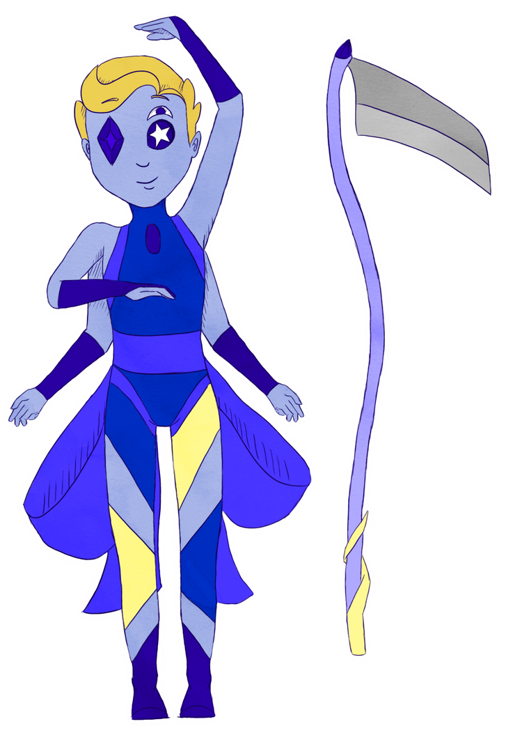 Benitoite by SilverTheCreator on DeviantArt