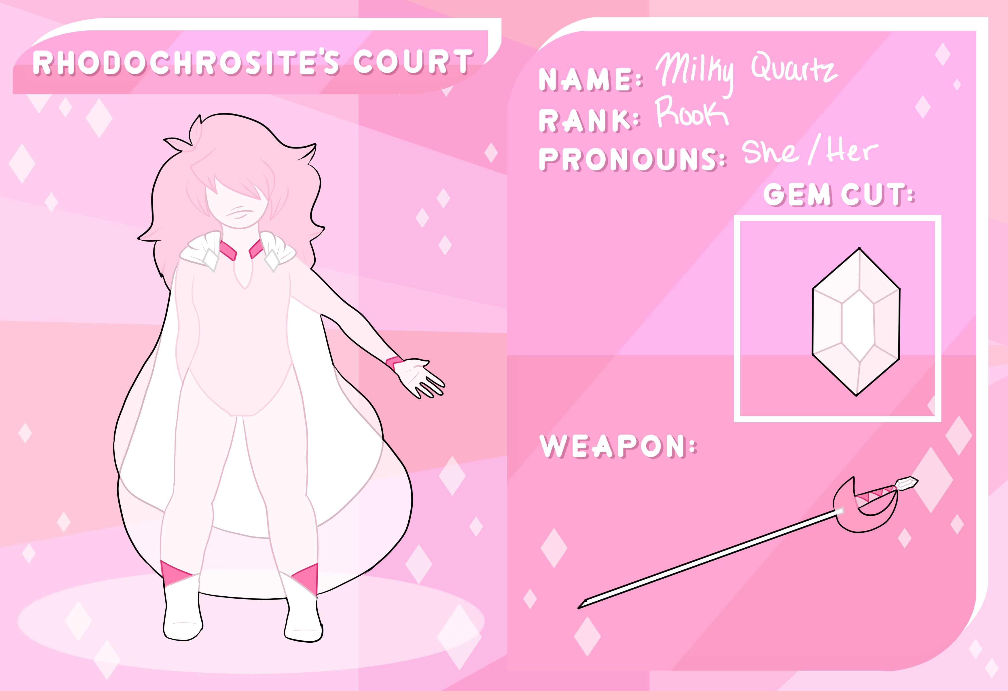 Milky Quartz by SilverTheCreator on DeviantArt