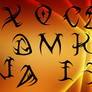 Tribal letters A to Z