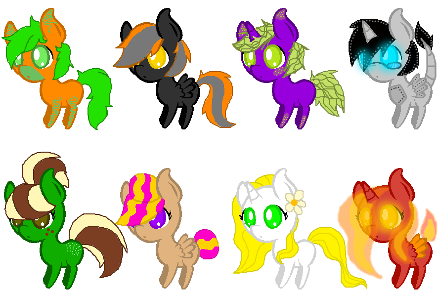 Pony Adoptables (7/8 Open) 3 POINTS EACH