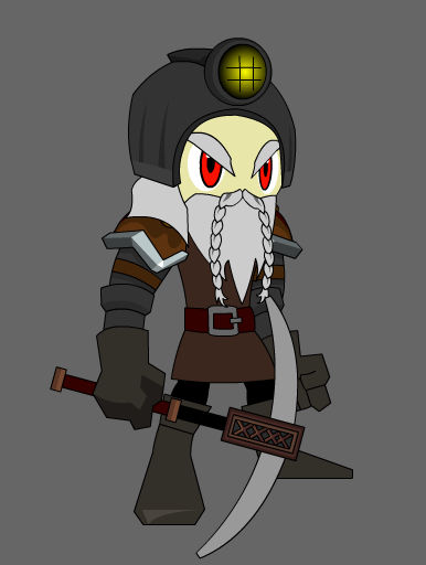 Dwarf - Miner by Emskeleton on DeviantArt