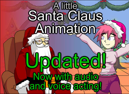 A little santa claus animation update!