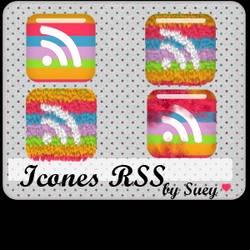 Icons RSS Rainbow