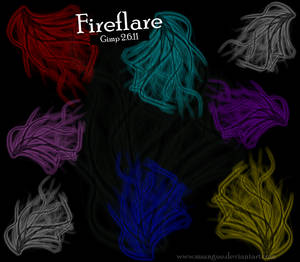 Fireflare GIMP 2.6.11 Brush