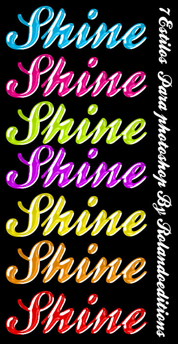 7 Styles Shiny Photoshop by RolandoEditions on DeviantArt