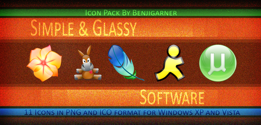 Simple and Glassy Software