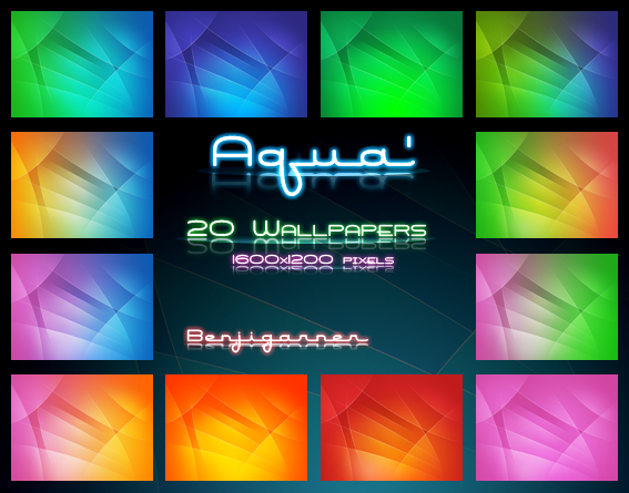 Aqua’ Wallpapers by Benjigarner on DeviantArt