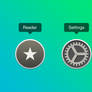 Reeder and Settings icons for OS X Yosemite