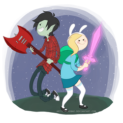 AT | Marshall Lee and Fionna