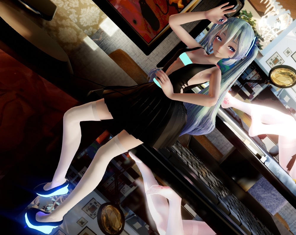 [MMD] TDA mini skirt miku haku luka [MODEL DL] by G13844648487 on ...