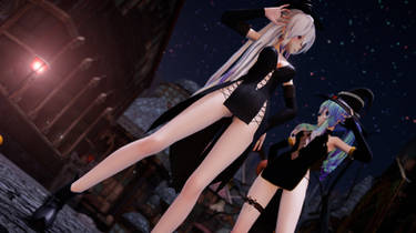 [MMD] TDA witch Haku and Luka [MODEL DL]