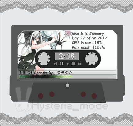 Rainmeter: Konpaku Youmu