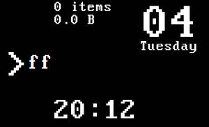 Minimalistic pixel skin