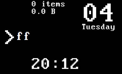 Minimalistic pixel skin