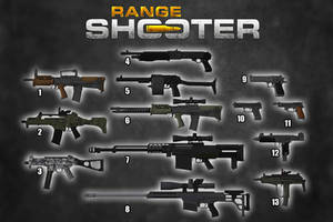 Range Shooter - Guns Pack [XPS Models]
