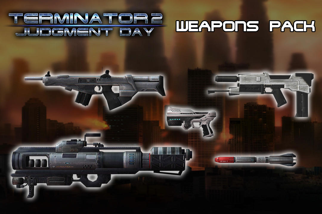 Terminator 2 Judgment Day Weapons Pack Xps By 972otev On