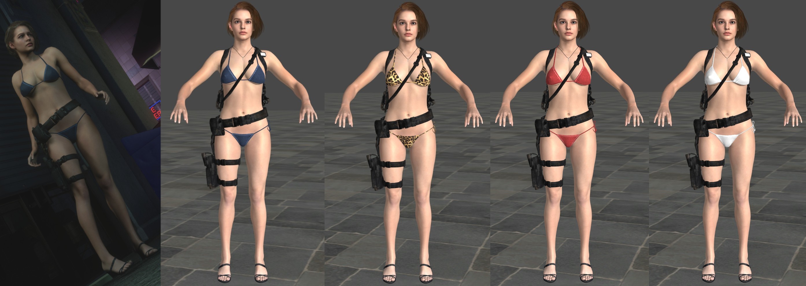 Re3 Remake Jill Valentine At Resident Evil 3 2020 Nexus Mods