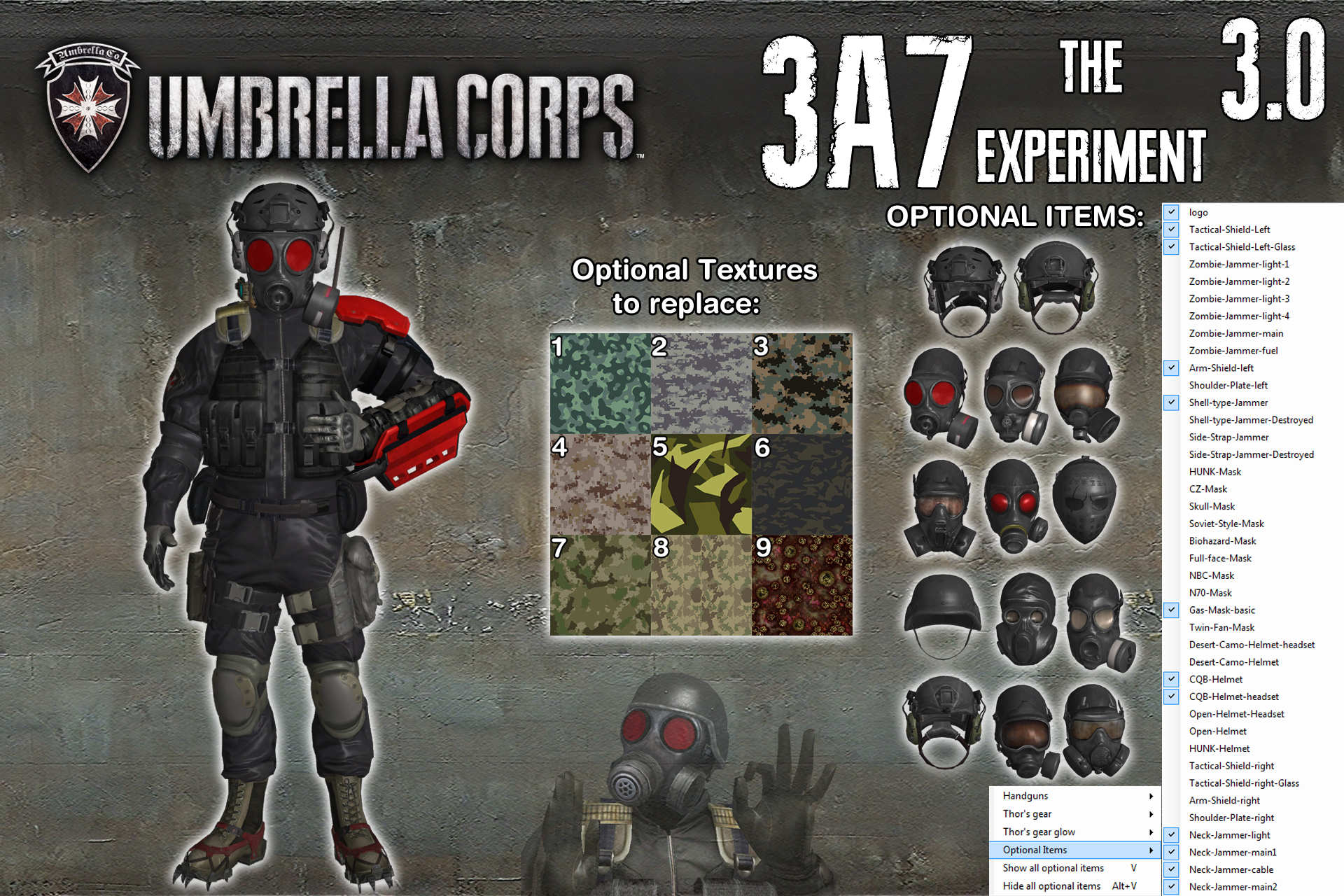 Umbrella corps the experiment jplinda