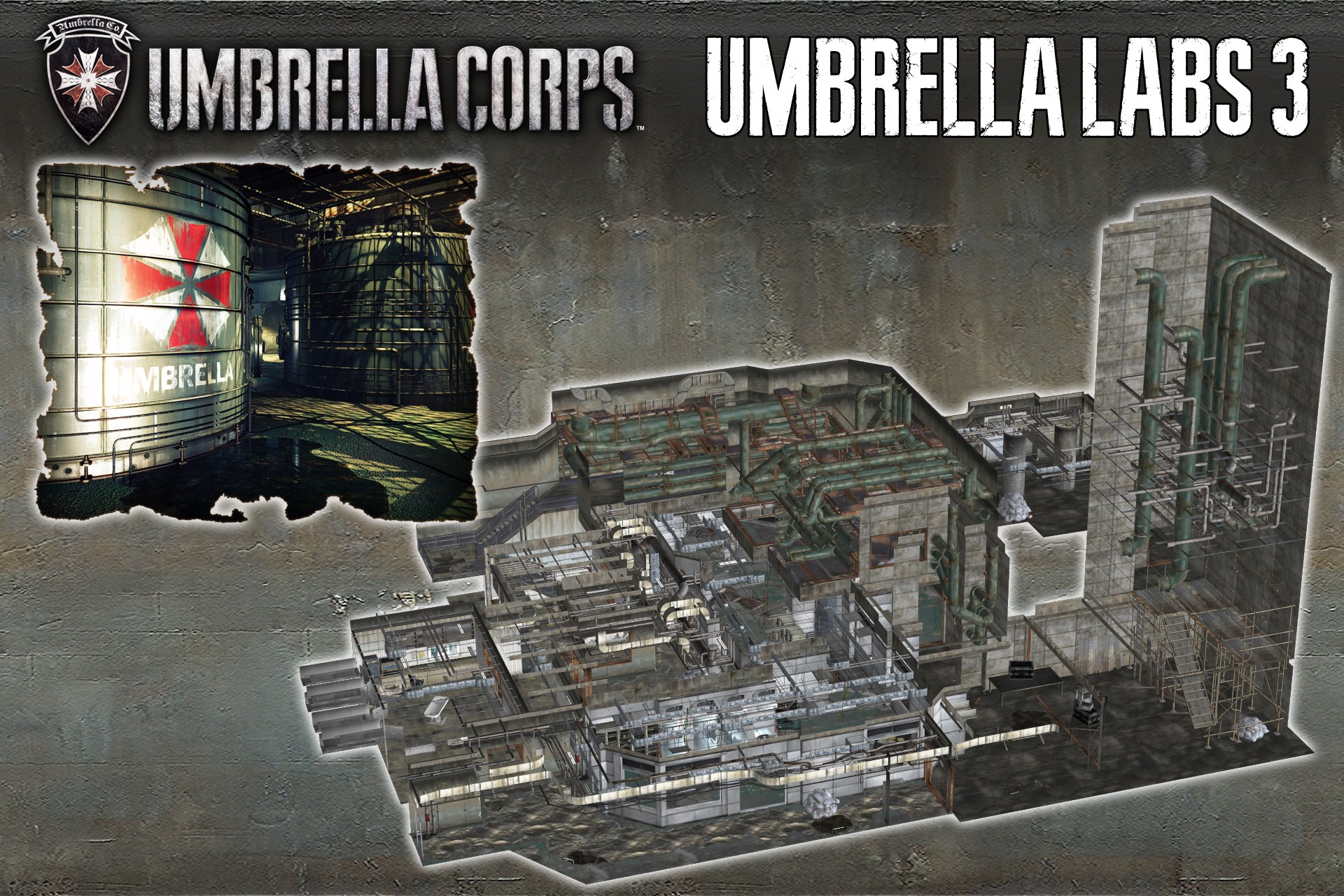 Umbrella Corps Umbrella Labs 3 [XPS Model] by 972oTeV on DeviantArt