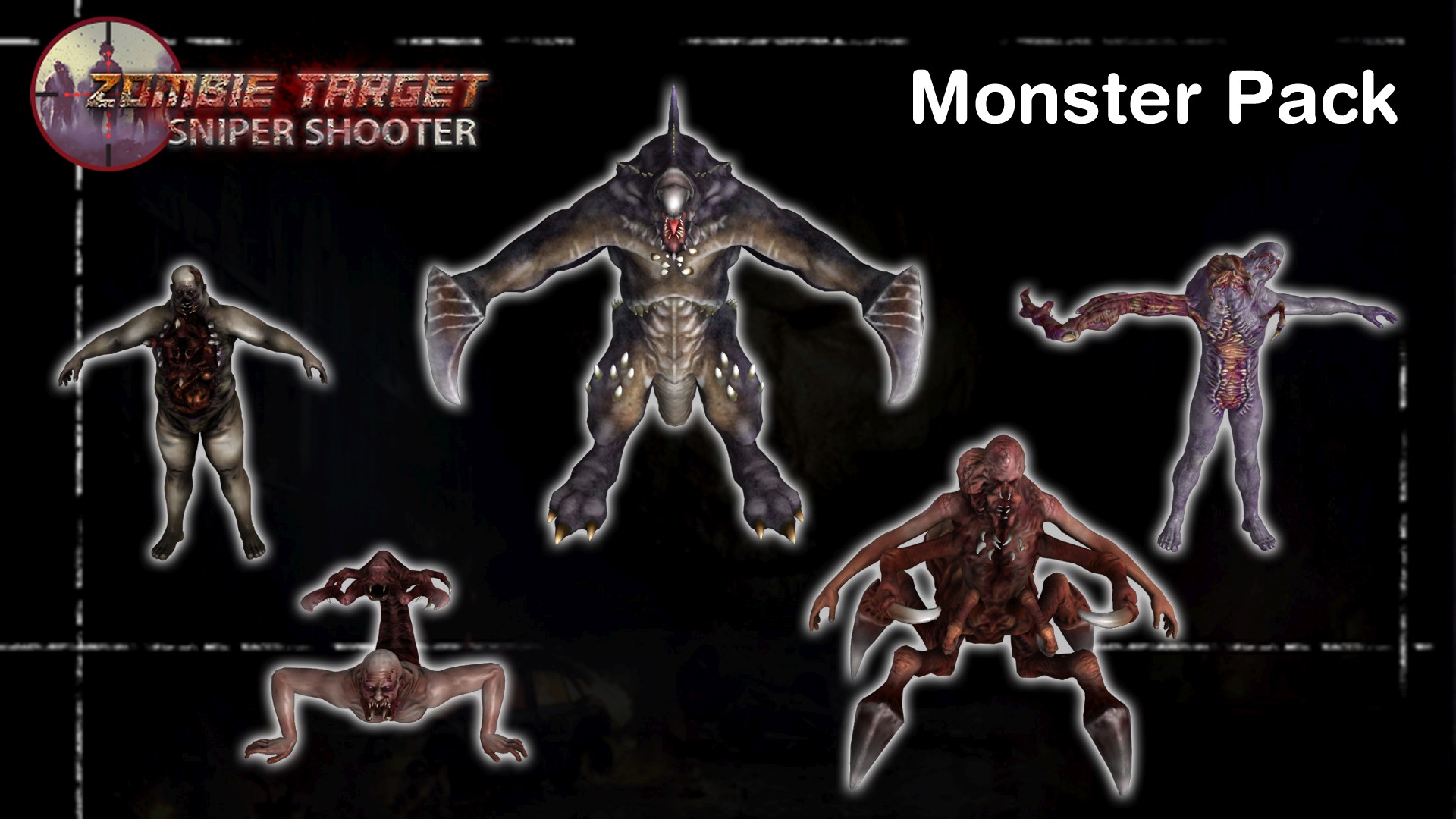 Zombie Target - Monsters Pack [XPS] by 972oTeV on DeviantArt