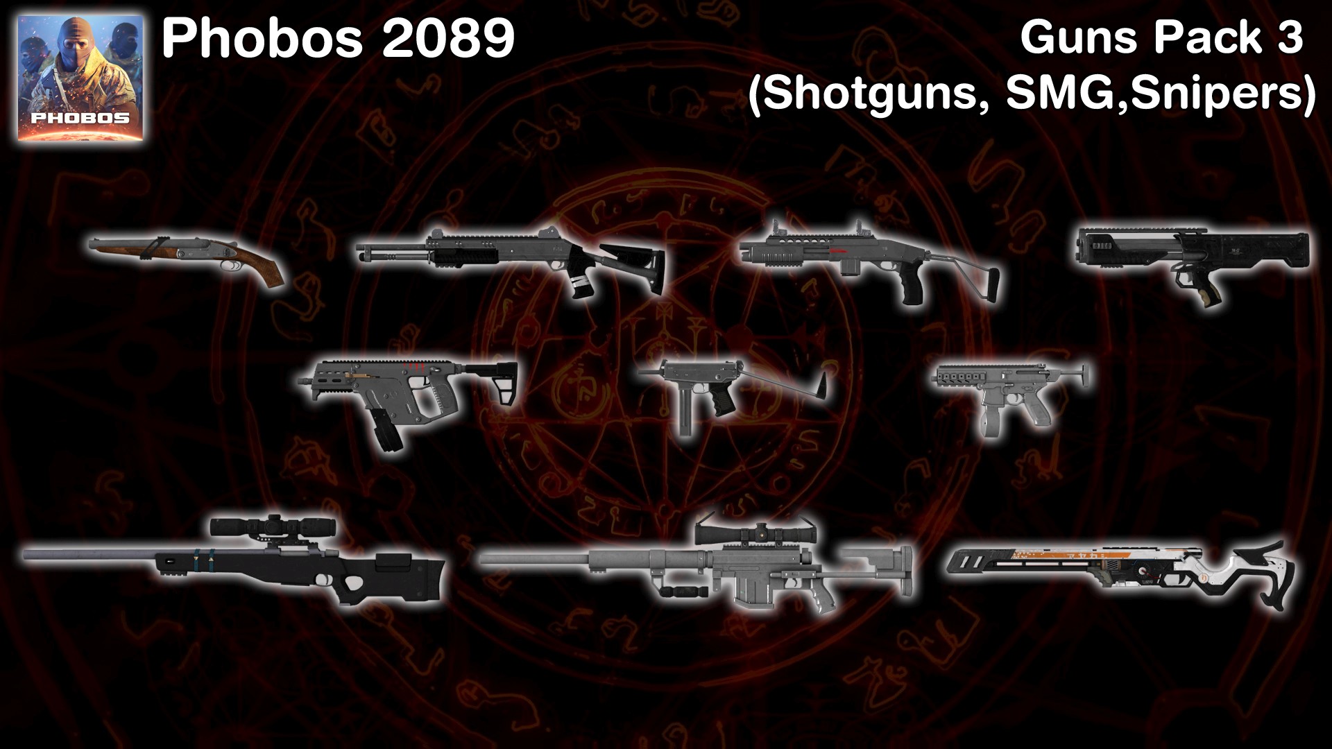 Phobos 2089 - Gun Pack 3(Shotgun-Smg-Sniper) [XPS] by 972oTeV on DeviantArt