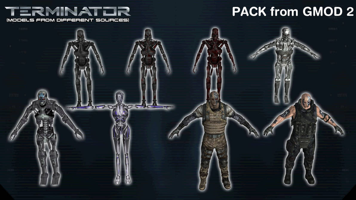 Multi-Source-Mdls - Terminator Pack 2 [XPS] by 972oTeV on DeviantArt