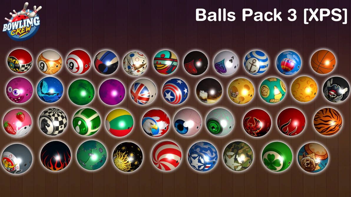 Bowling Crew Balls Pack 3 [XPS] by 972oTeV on DeviantArt