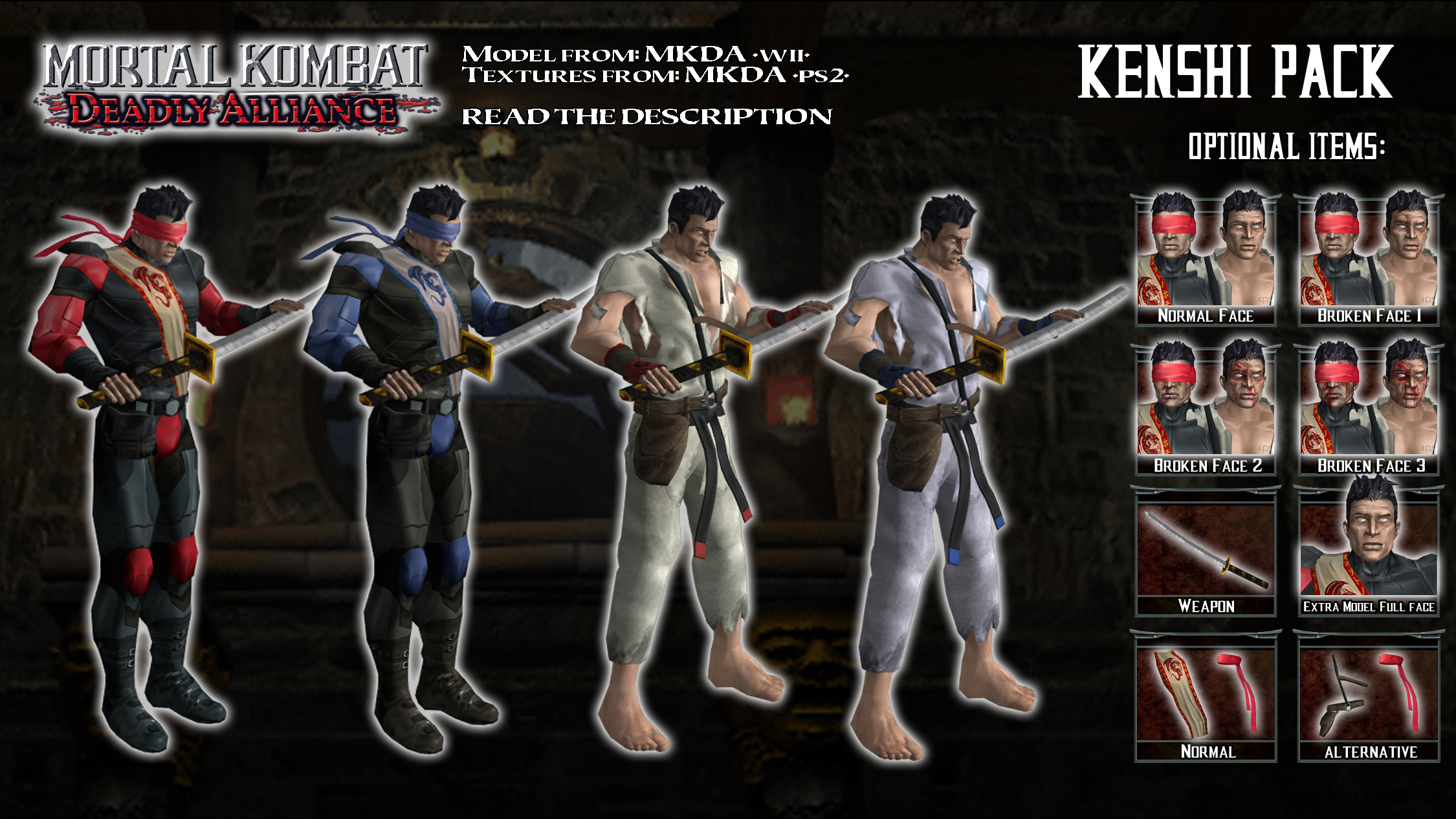 MK Deadly Alliance - Kenshi [XPS] by 972oTeV on DeviantArt
