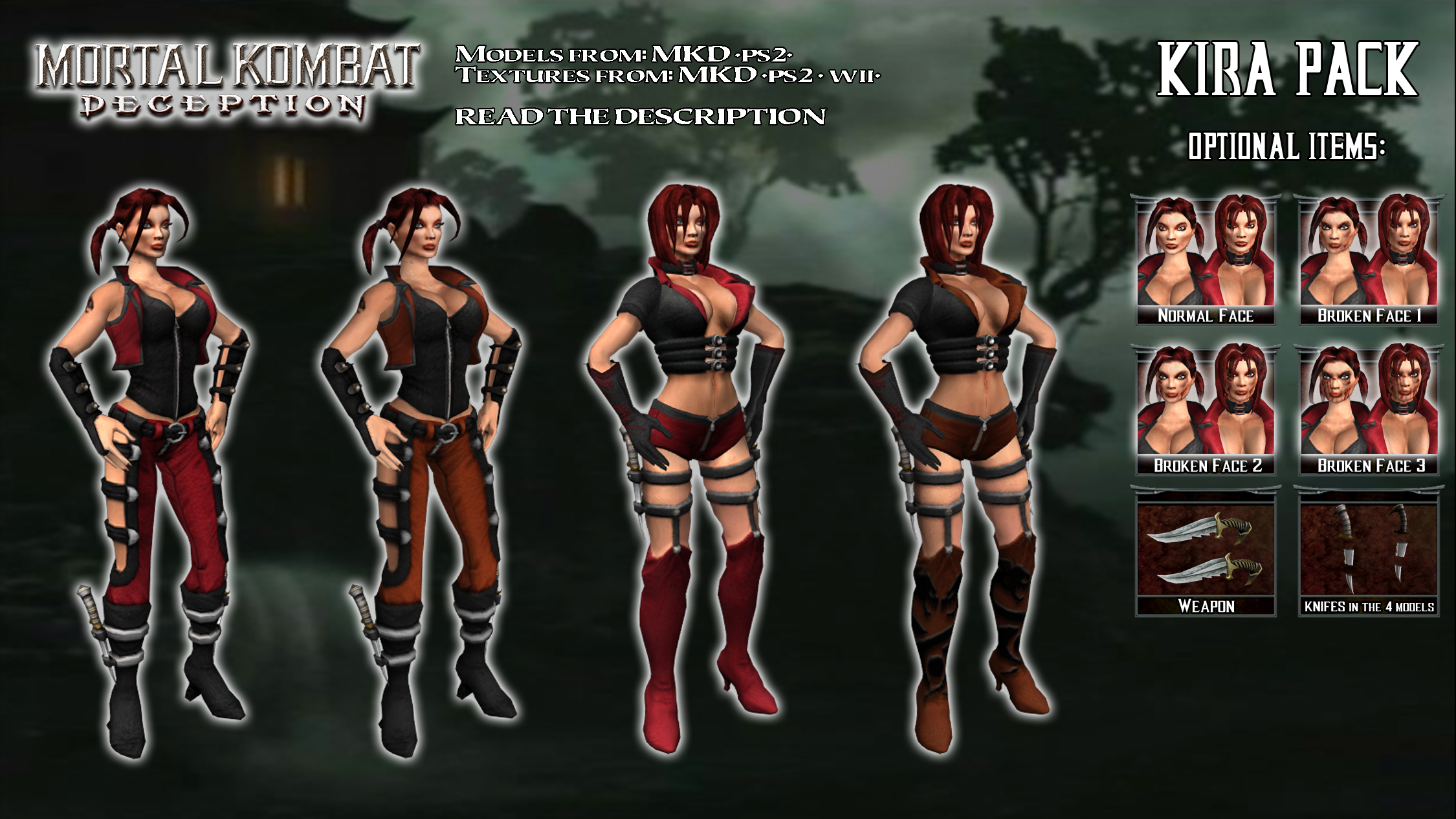 MK Deception - Kira [XPS] by 972oTeV on DeviantArt